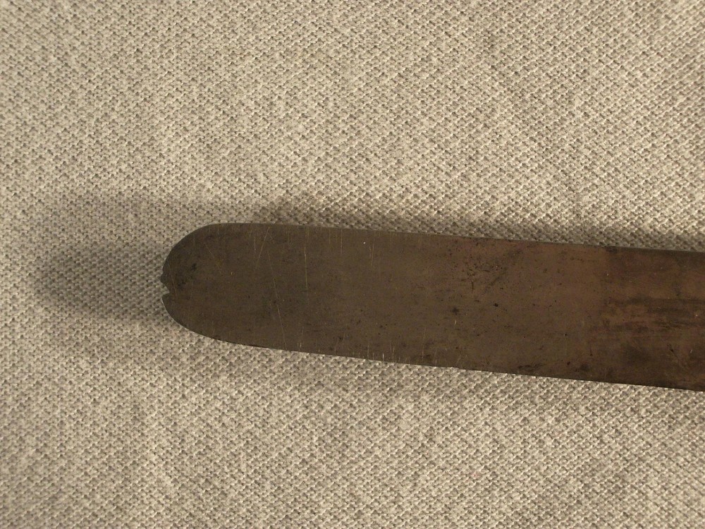 ANTIQUE RUSSIAN 84 SILVER KNIFE MONOGRAM