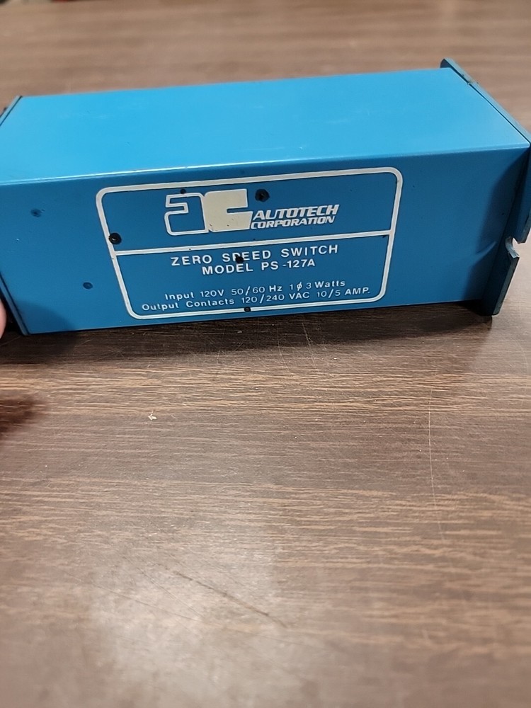 Autotech PS-127A Zero Speed Switch 120 V