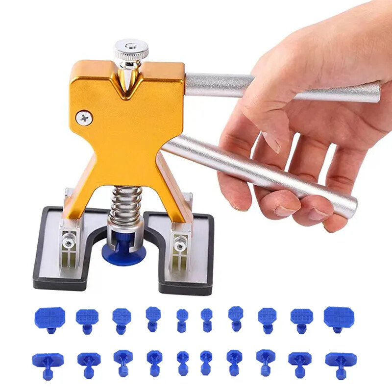 Car Body Sheet Paintless Dent Plastic Puller Kit Auto Hail Pit Hot Multiple Size