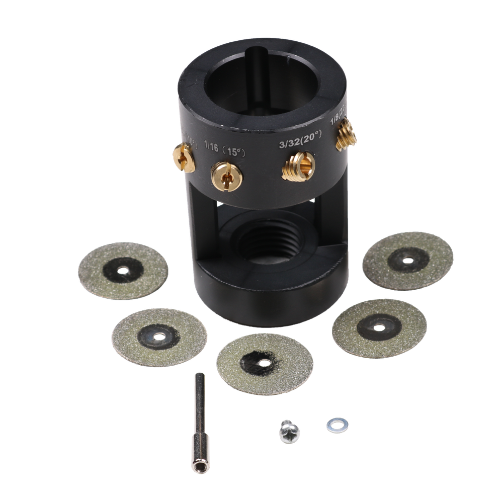 Tungsten Grinder Sharpener Multi-Angle Offsets Head Tool Fit For TIG Welding New