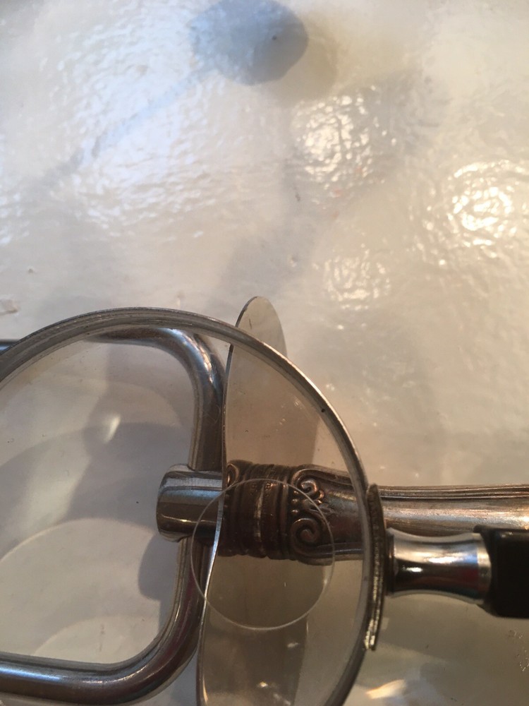 MEAT CARVING STERLING HANDLE FORK