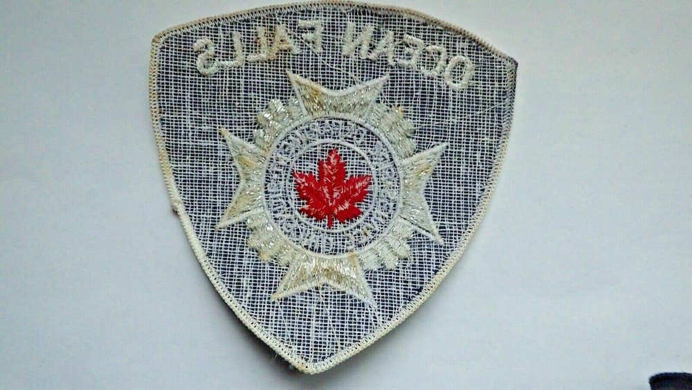 RARE Fire Department Patch - Ocean Falls Fire Department