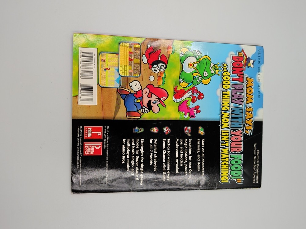 Super Mario Advance Prima Official Strategy Guide