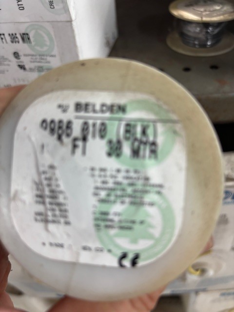 9986 010 100 BELDEN WIRE