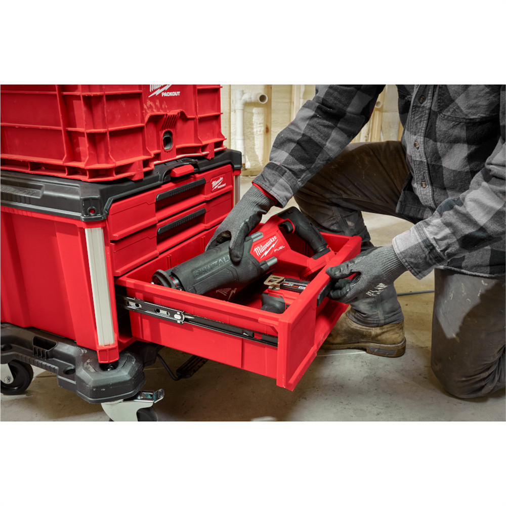 Milwaukee Tool PACKOUT Multi-Depth 3-Drawer Tool Box