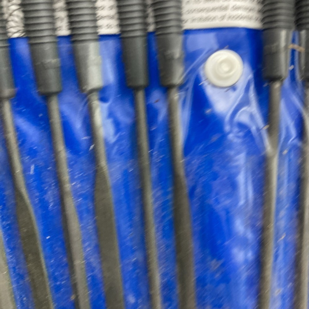 12PC Needle Files with Poly Handles by Central-Forge