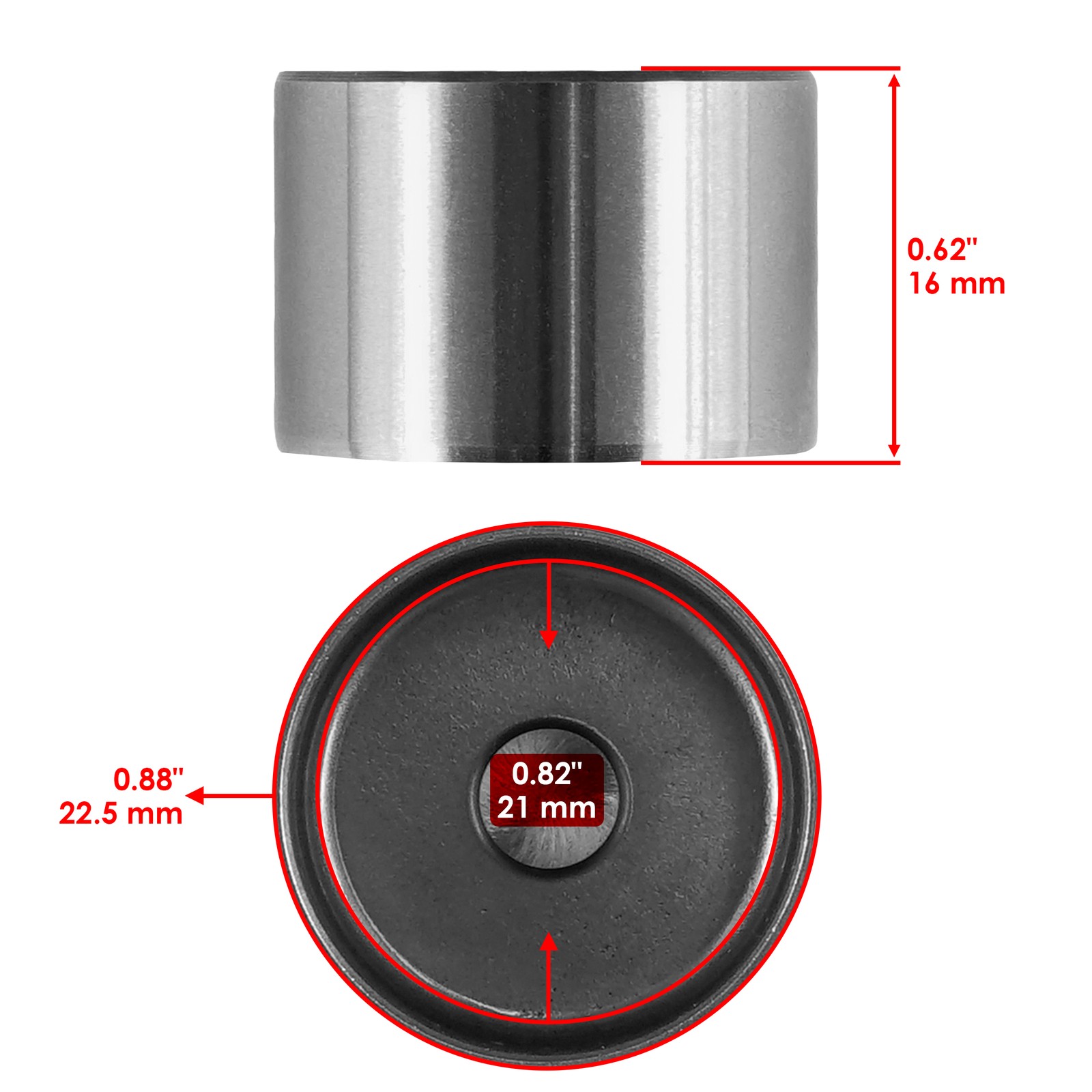 Engine Exhaust & Intake Valve Kit For Honda CRF250R 2008-2009 / 14721-KRN-A10