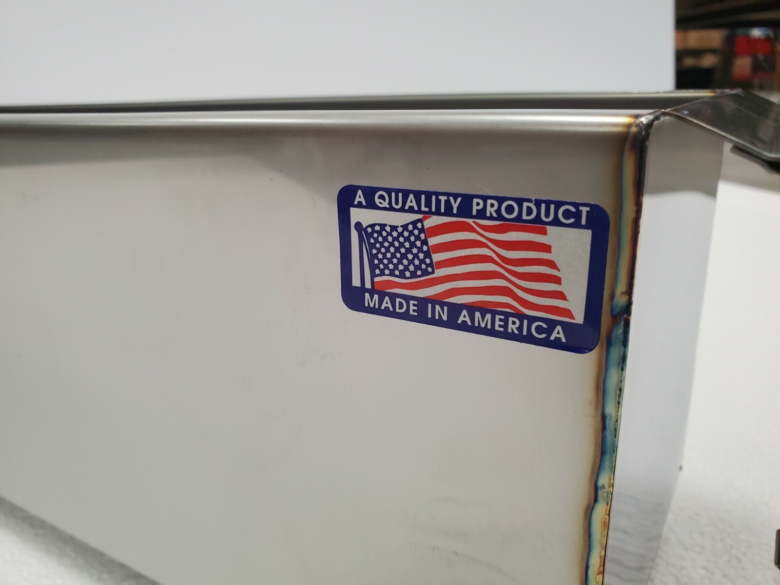 Budget Stainless Steel Parkerizing Tank, Gunsmith, blueing 40"x6"x6", 1/2" valve