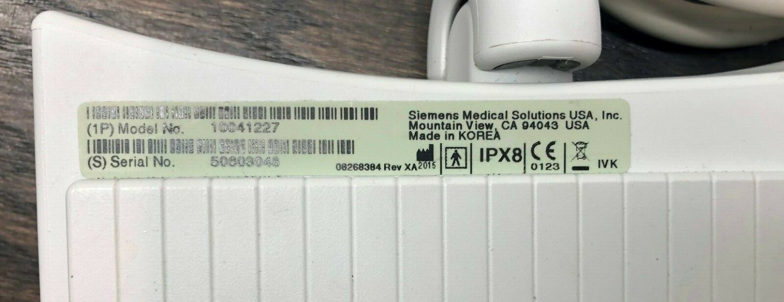 Siemens 18L6 HD Ultrasound Transducer Probe for Acuson S1000 S2000 and S3000