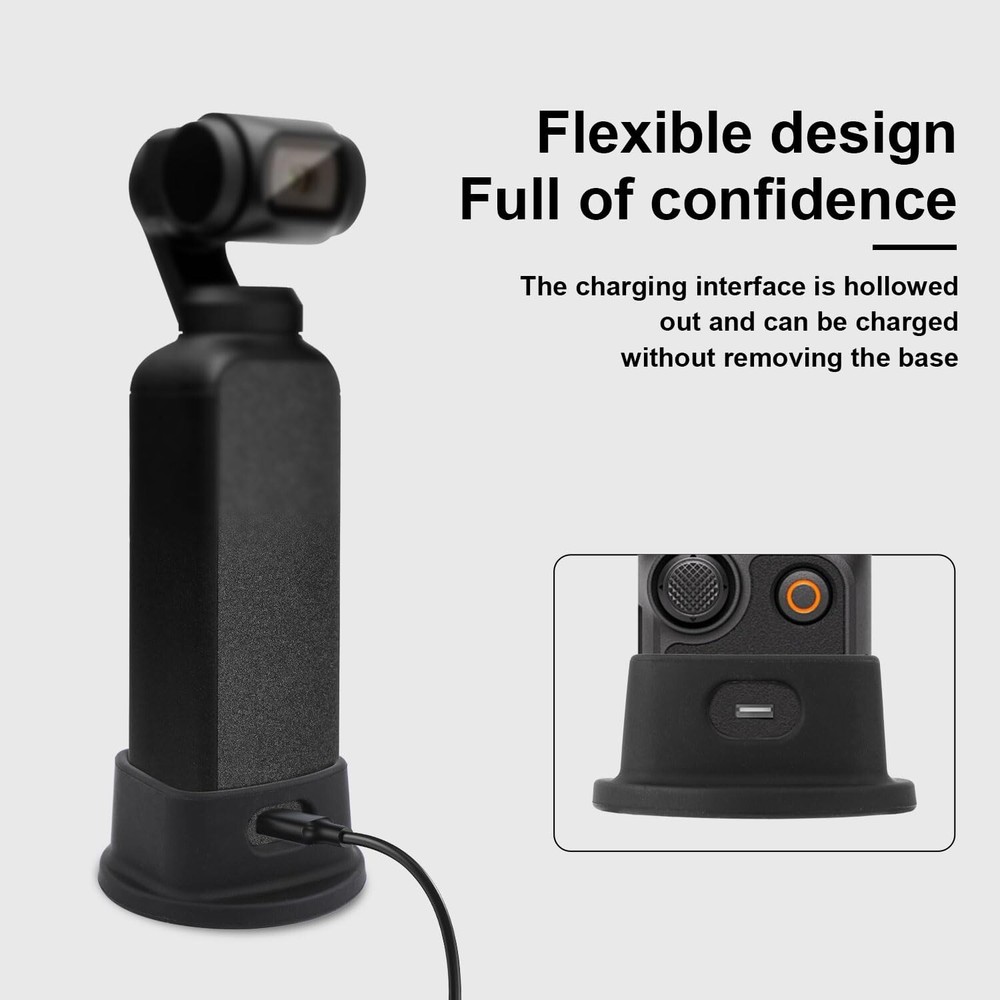 Silicone Desktop Mount for Osmo 3, Stable Desktop Support Bracket for Camera ...