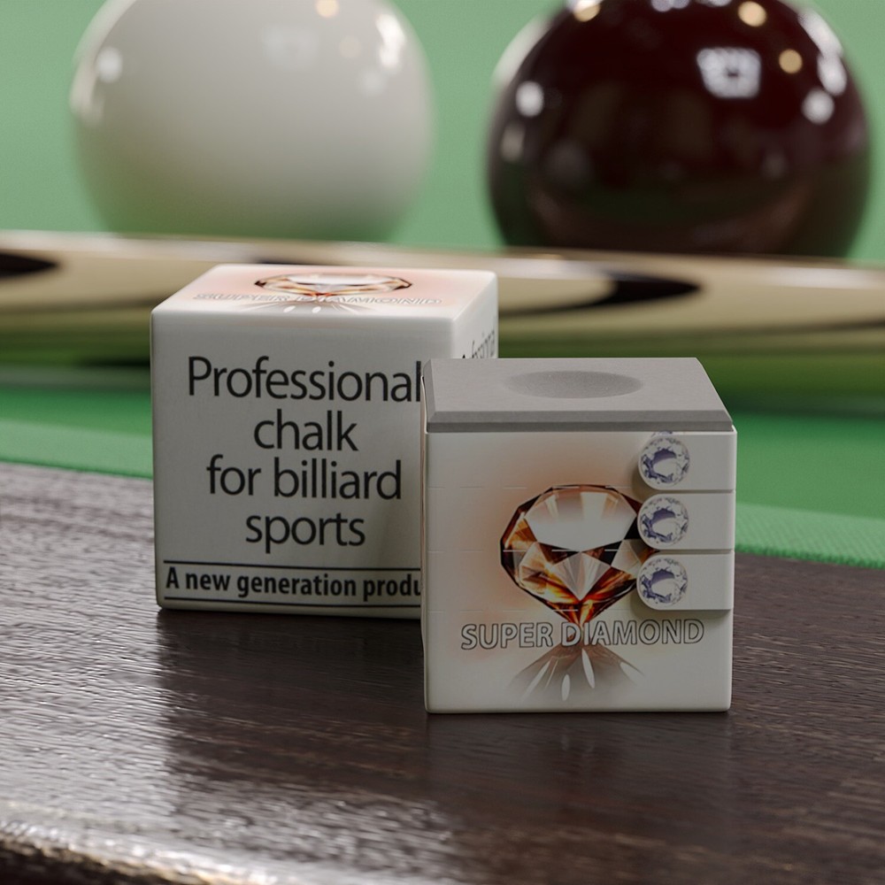 Chalk Super Diamond white 10 pieces