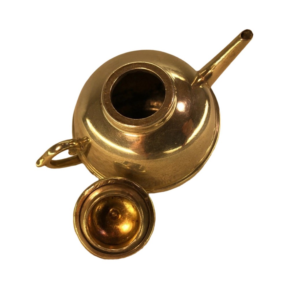 Victorian Solid Silver Novelty Miniature Teapot, Birmingham 1895