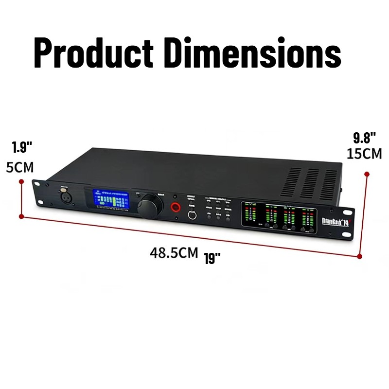 PA2 Loudspeaker 2 Input 6 Output Audio Processor Speaker Management System