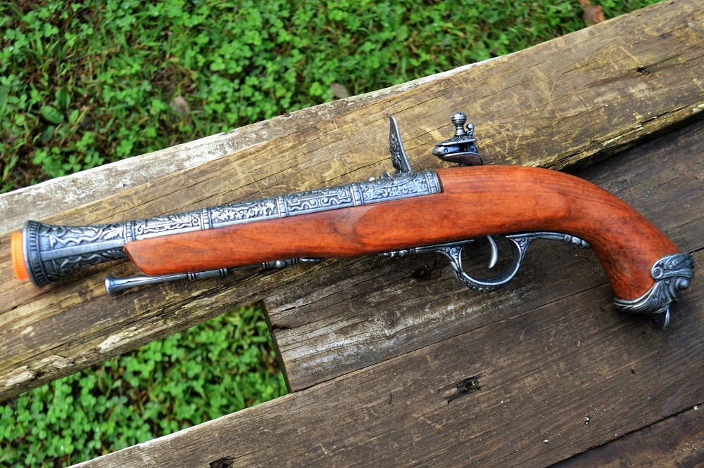 18th Century English Flintlock Blunderbuss - Pirate - Non-Firing Denix Replica