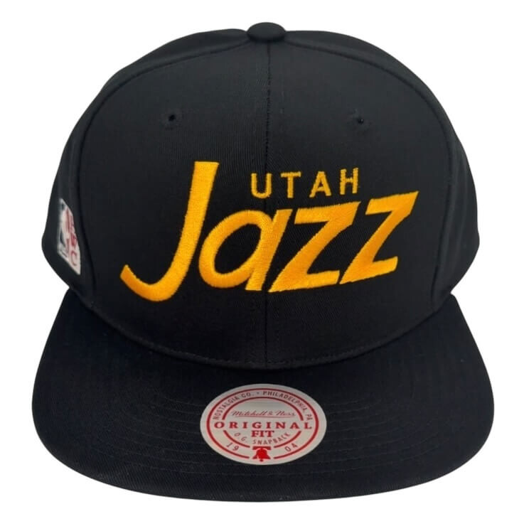 Mitchell & Ness NBA Utah Jazz 90's Draft Day Snapback Hat, Cap, New