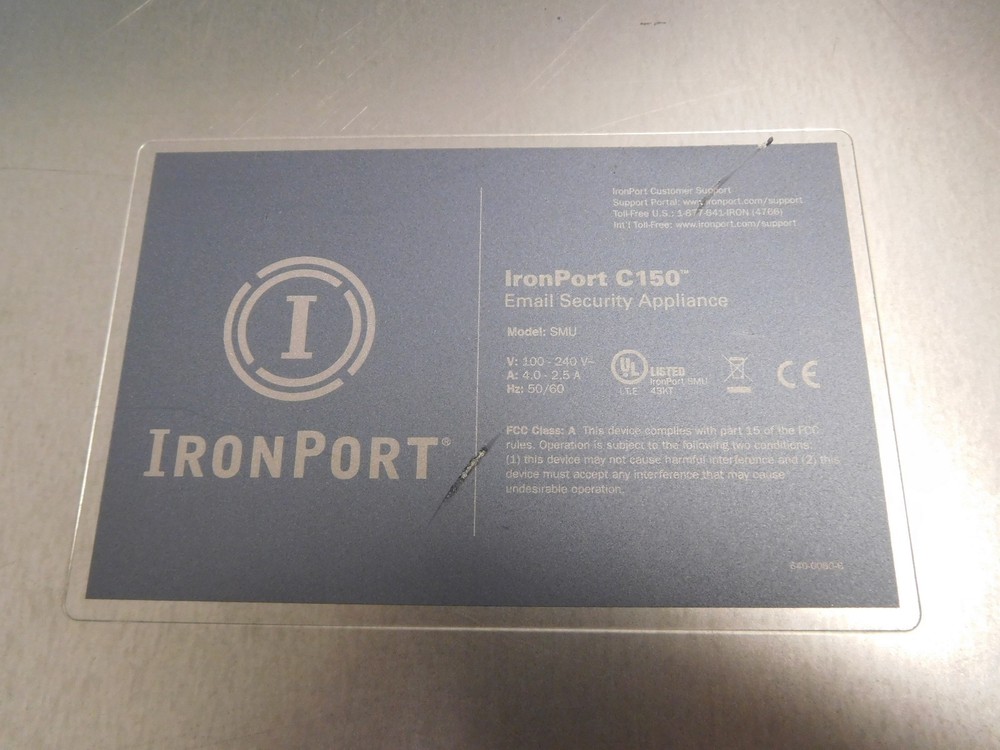 Cisco IronPort C150 Email Security Appliance