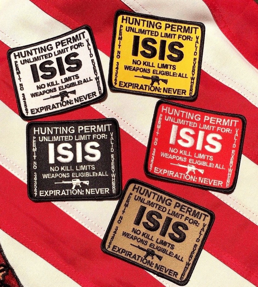 ISIS Hunting Permit Patch