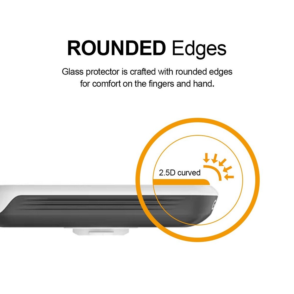 2X Supershieldz Tempered Glass Screen Protector for Garmin Edge Explore