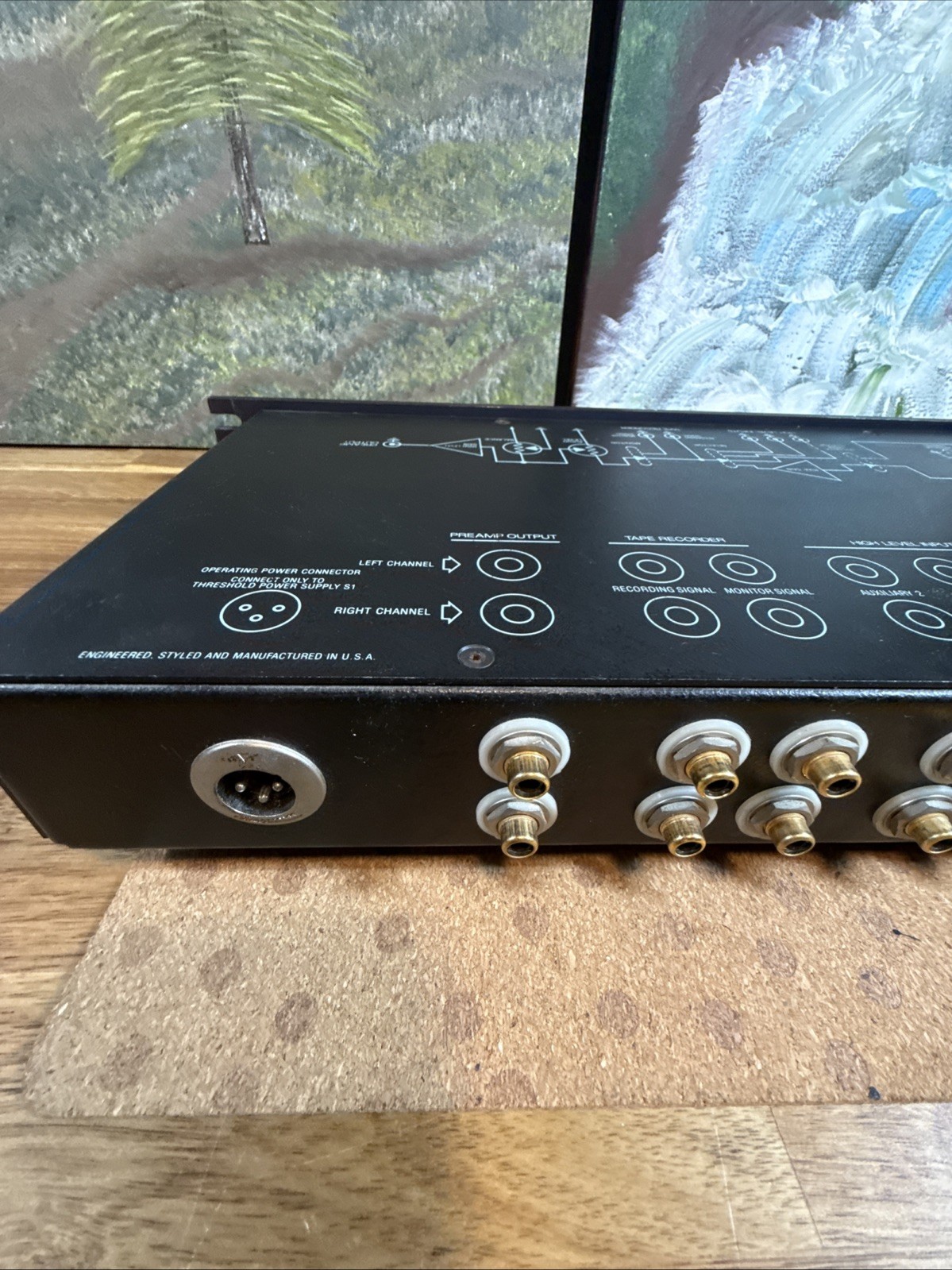 Threshold Model SL10 Preamplifier Cascode Class A Direct Coupled Preamp