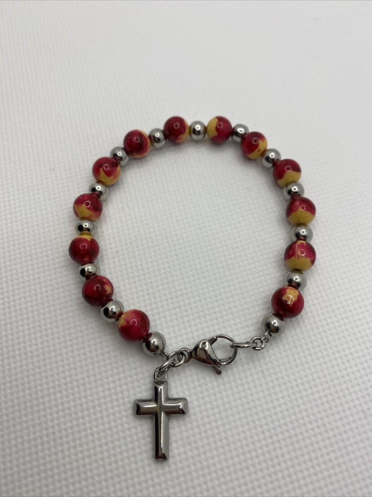 Cross handmade bracelet