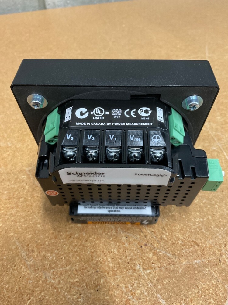 SQUARE D PowerLogic ION 6200 S620BA0A00 Module w/ 3 Current Transformers