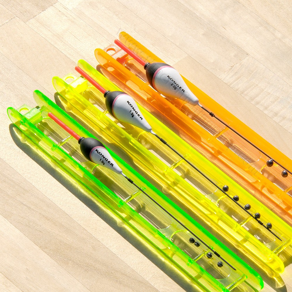 Ready Made Tied Pole Float Rigs Winder Barbed Hooks Fishing