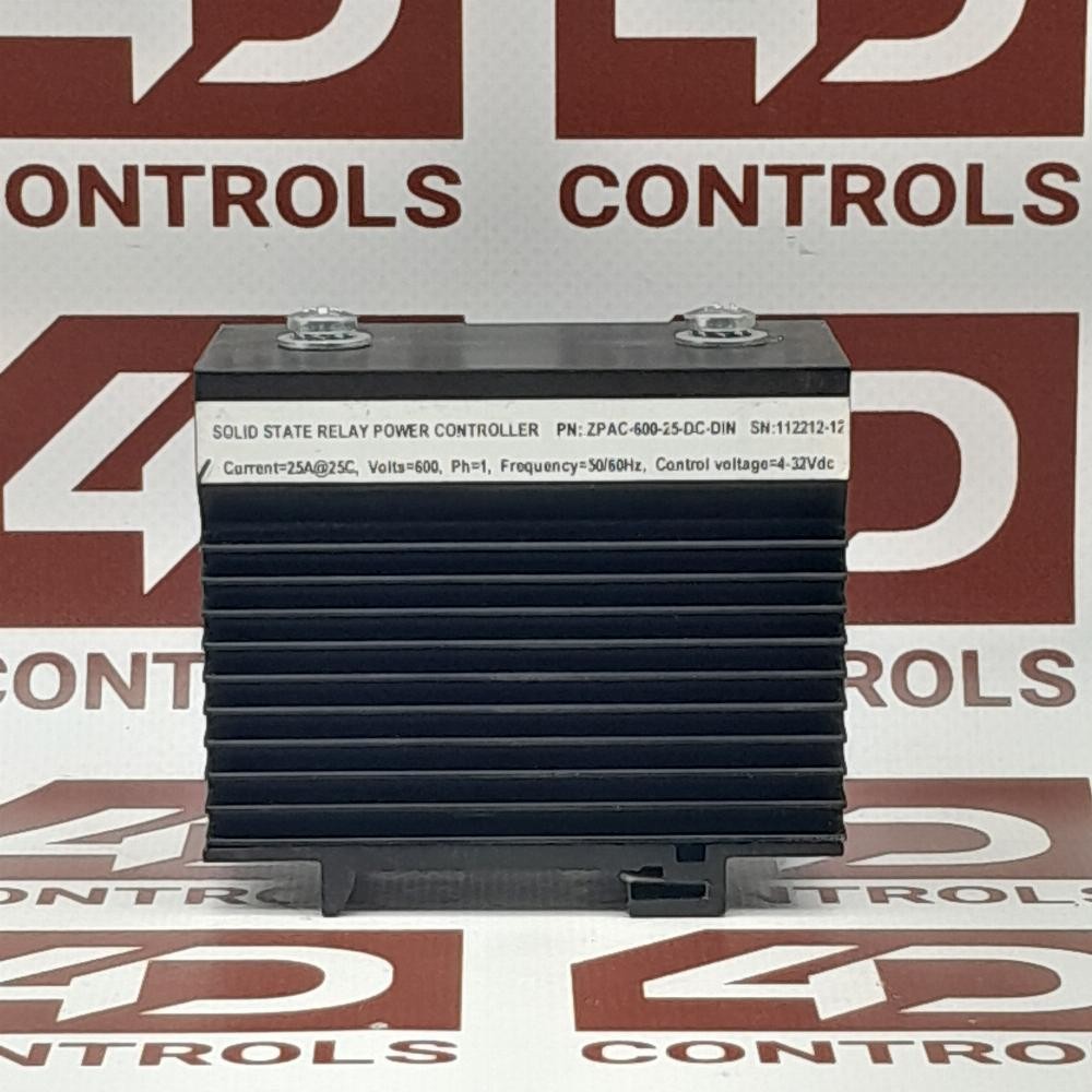 ZPAC-600-25-DC-DIN | ZESTA ENGINEERING | Solid State Relay, Used