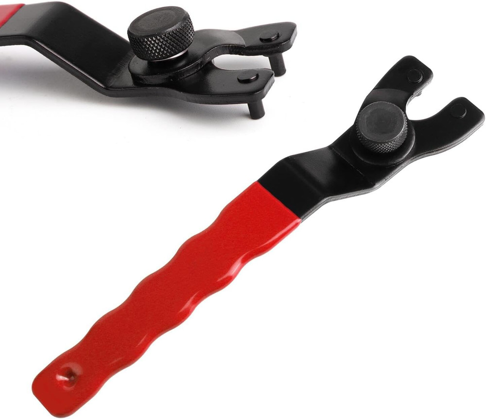 Pin Spanner,Spanner Wrench for Grinder,Adjustable Pin Wrench for Angle Grinder M