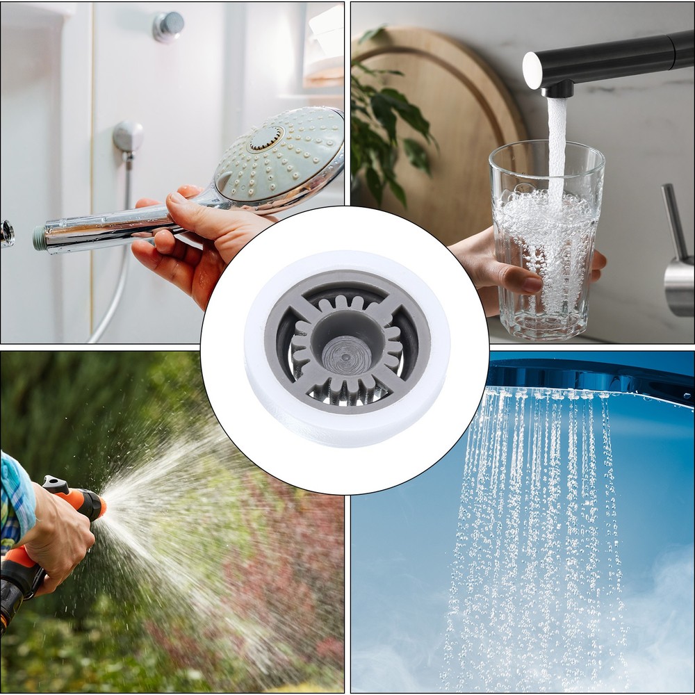 10Pcs Flow Reducer Limiter 3.0pgm Water Flow Reducer For Shower Head