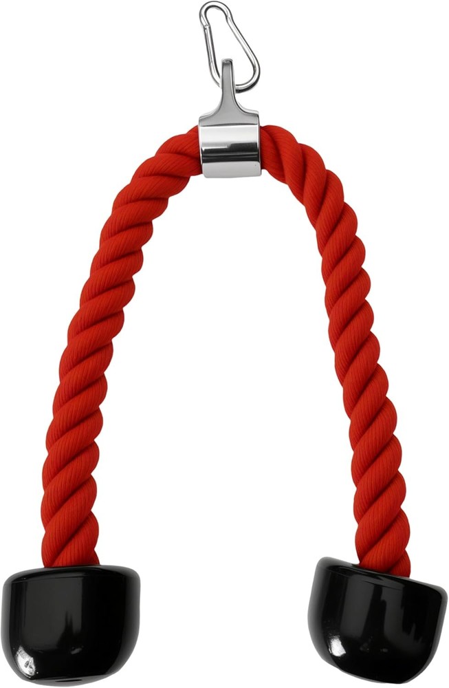 Heavy Tricep Rope Cable Machine Attachment Nylon for LAT Pull Down Workouts