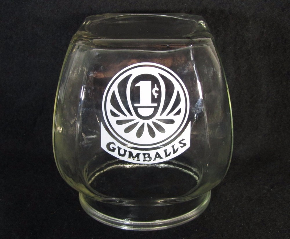 Gumball Machine Glass Jar For Replacement or Make your Own