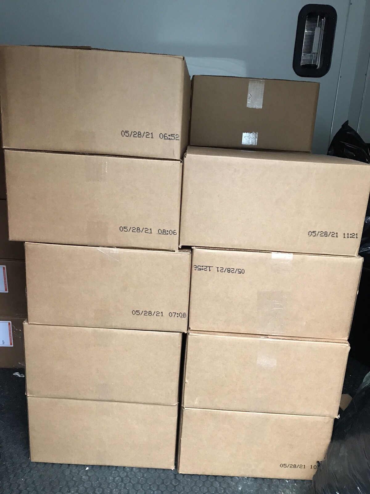 100 5.56/.223 Cardboard Inserts For 4 Pocket Bandoleer 3 Clip Type, New