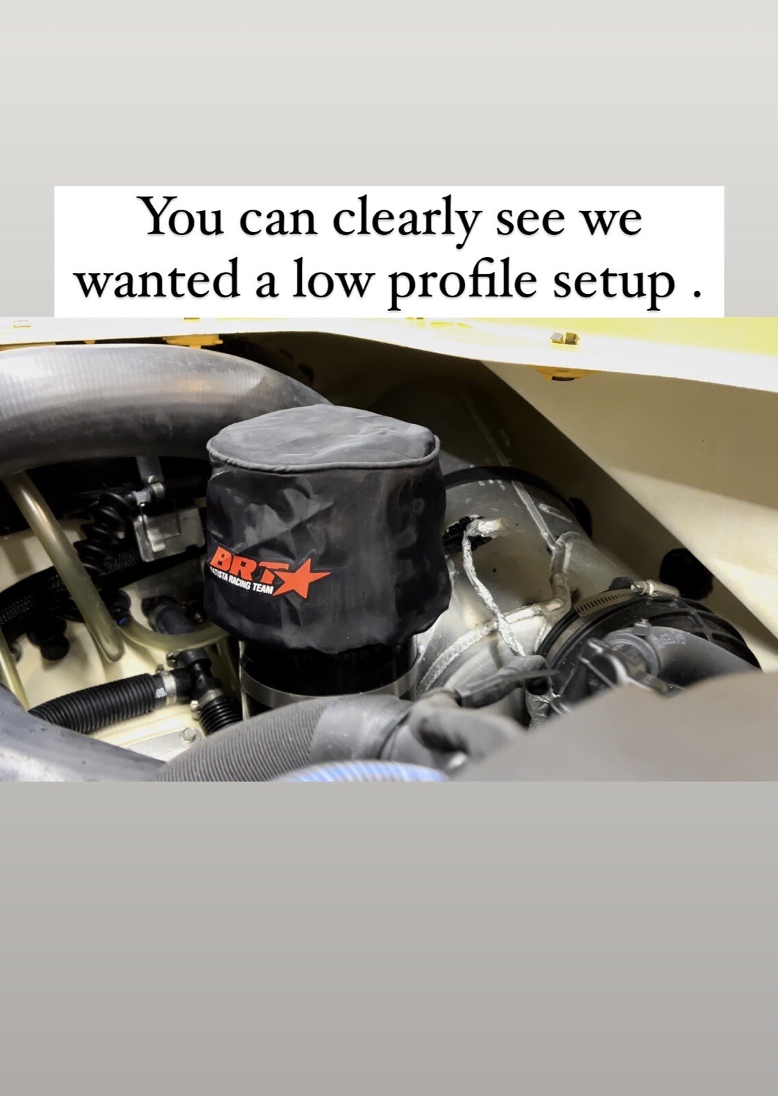 SeaDoo SC 230,300 Shorty power Filter Air Intake Kit V2.0 2016-2023