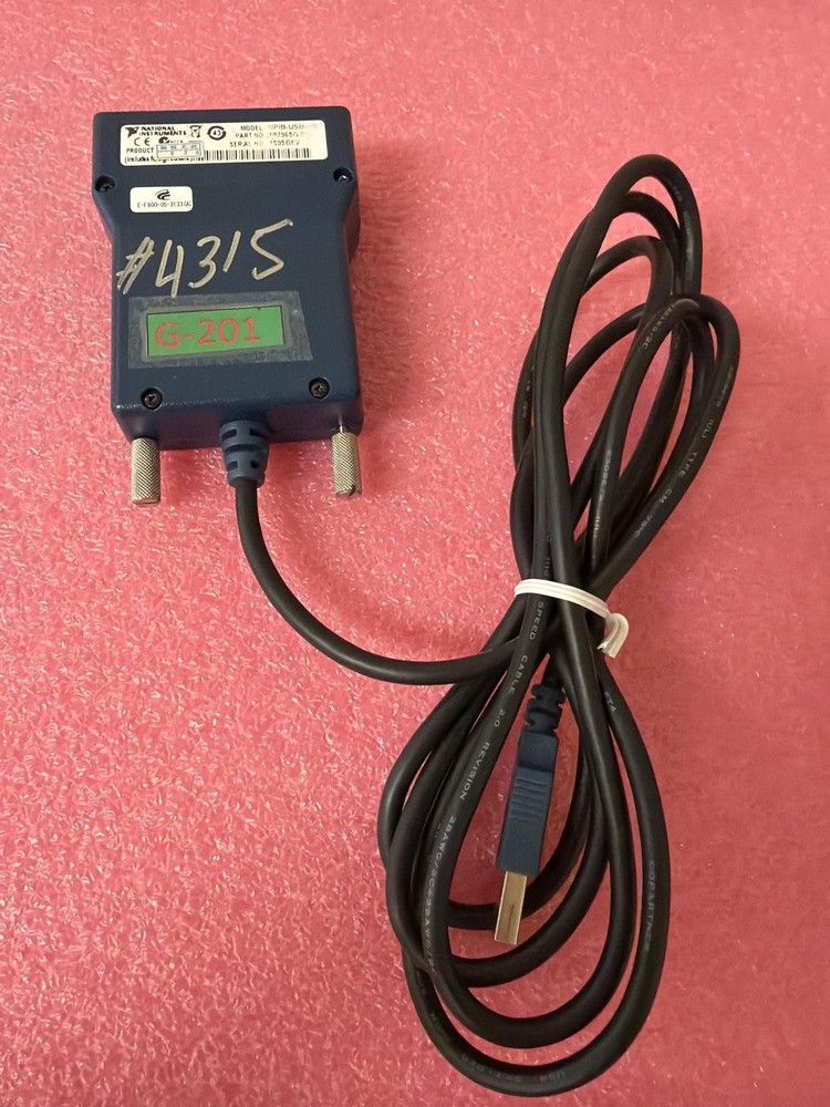 NATIONAL INSTRUMENTS GPIB-USB-HS 187965G-01 INTERFACE ADAPTER