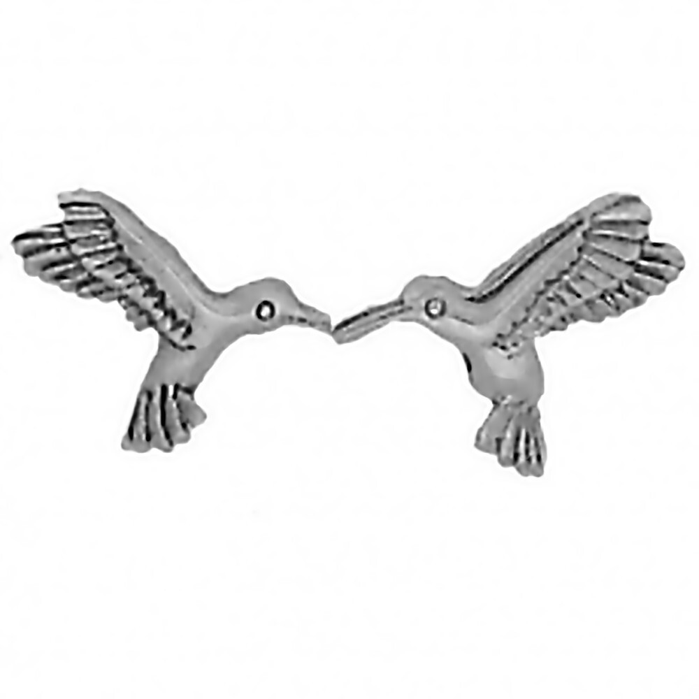 Hummingbird Earrings Sterling Silver Tiny Mini Posts Studs Bird Garden
