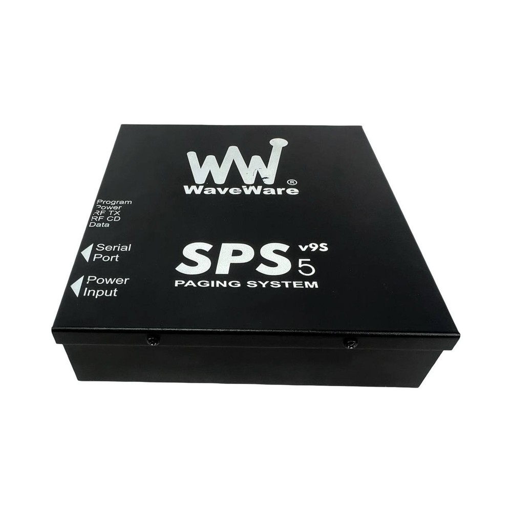 WAVEWARE SPS-5V9S PAGING SYSTEM 0100-2701 | NO Cables