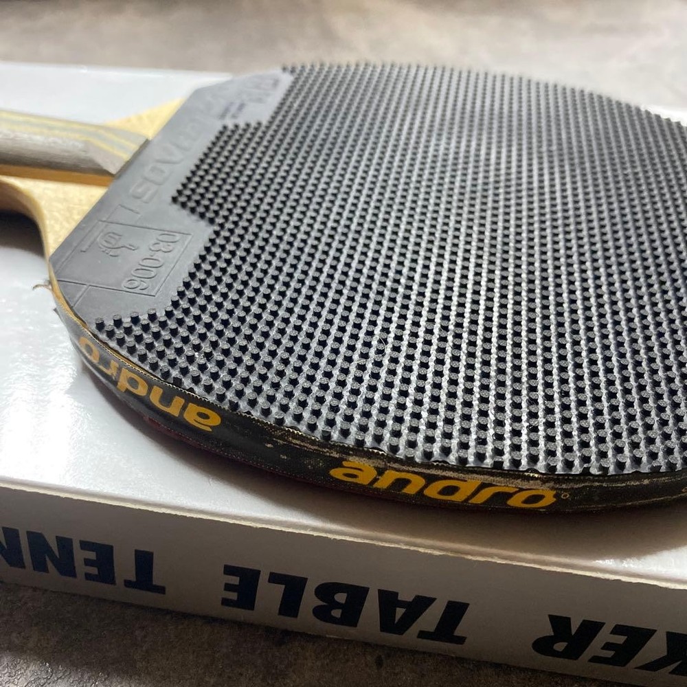 Darker table tennis racket rare