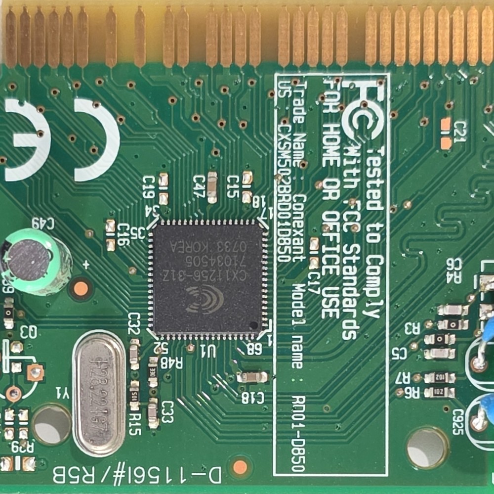 Fax Modem PCI Dial Up 56k V.92