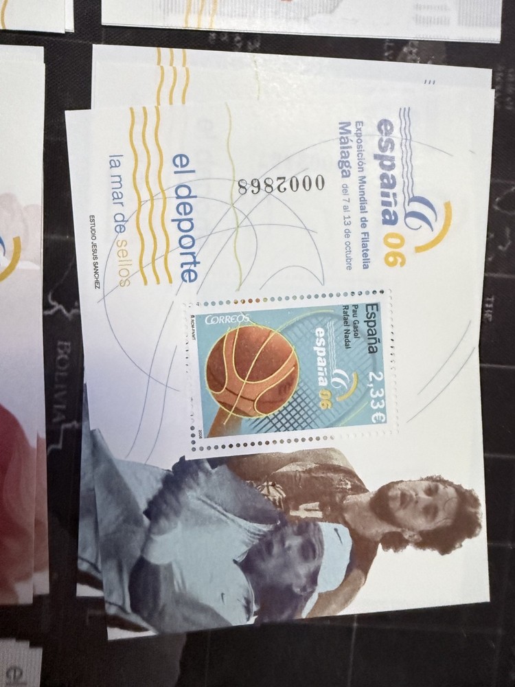 Spanish stamps 7 mini sheets "espanoa 06"