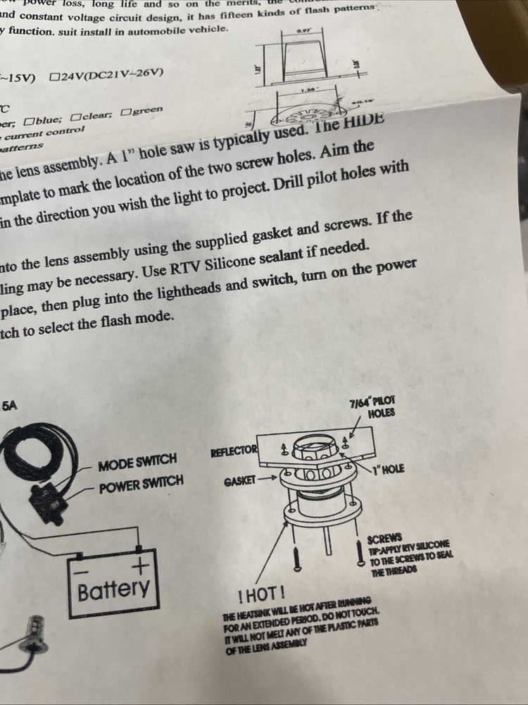 speedtech lights LTE-37B/LED