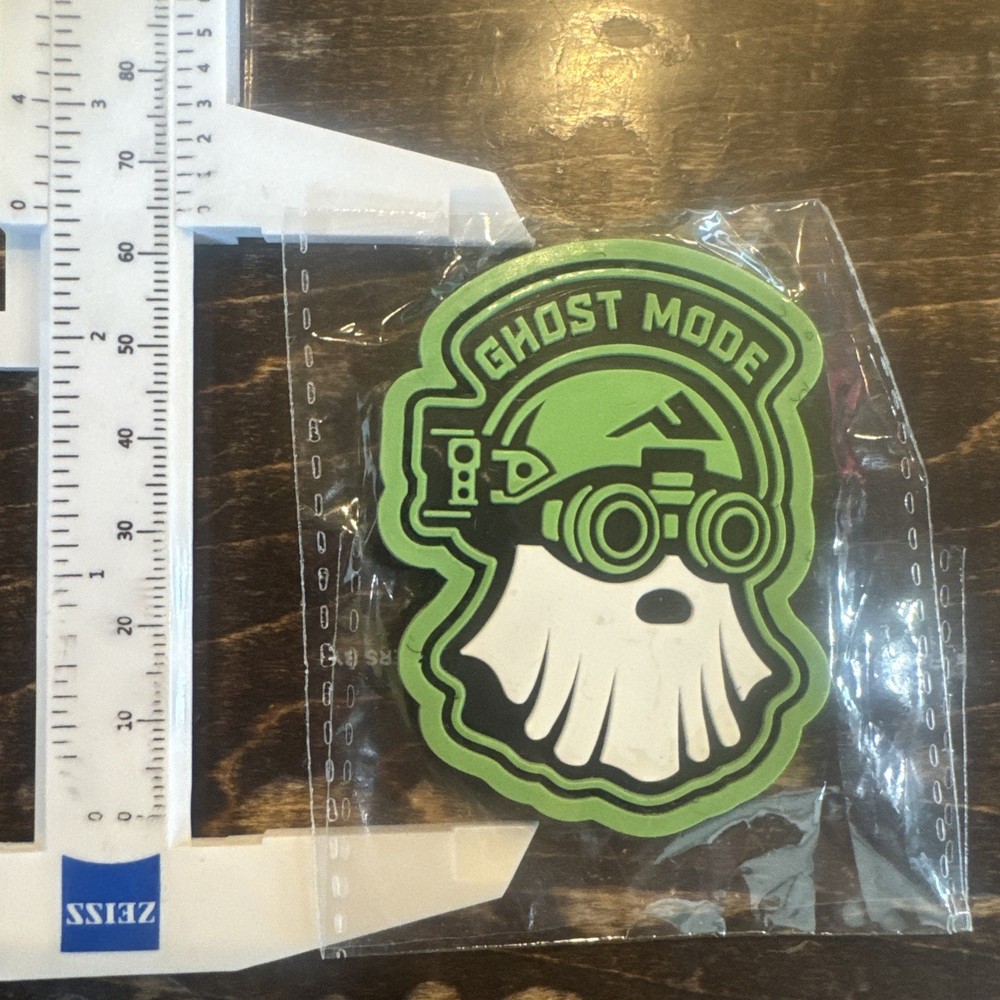 Ghost Mode Shot Show 2026 NEW PVC Patch Hook & Loop 2.5 Inch