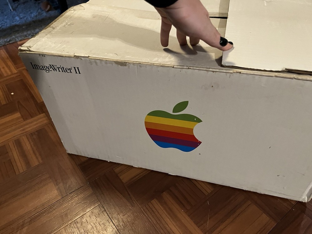 Apple ImageWriter II Dot Matrix Printer Power Tested