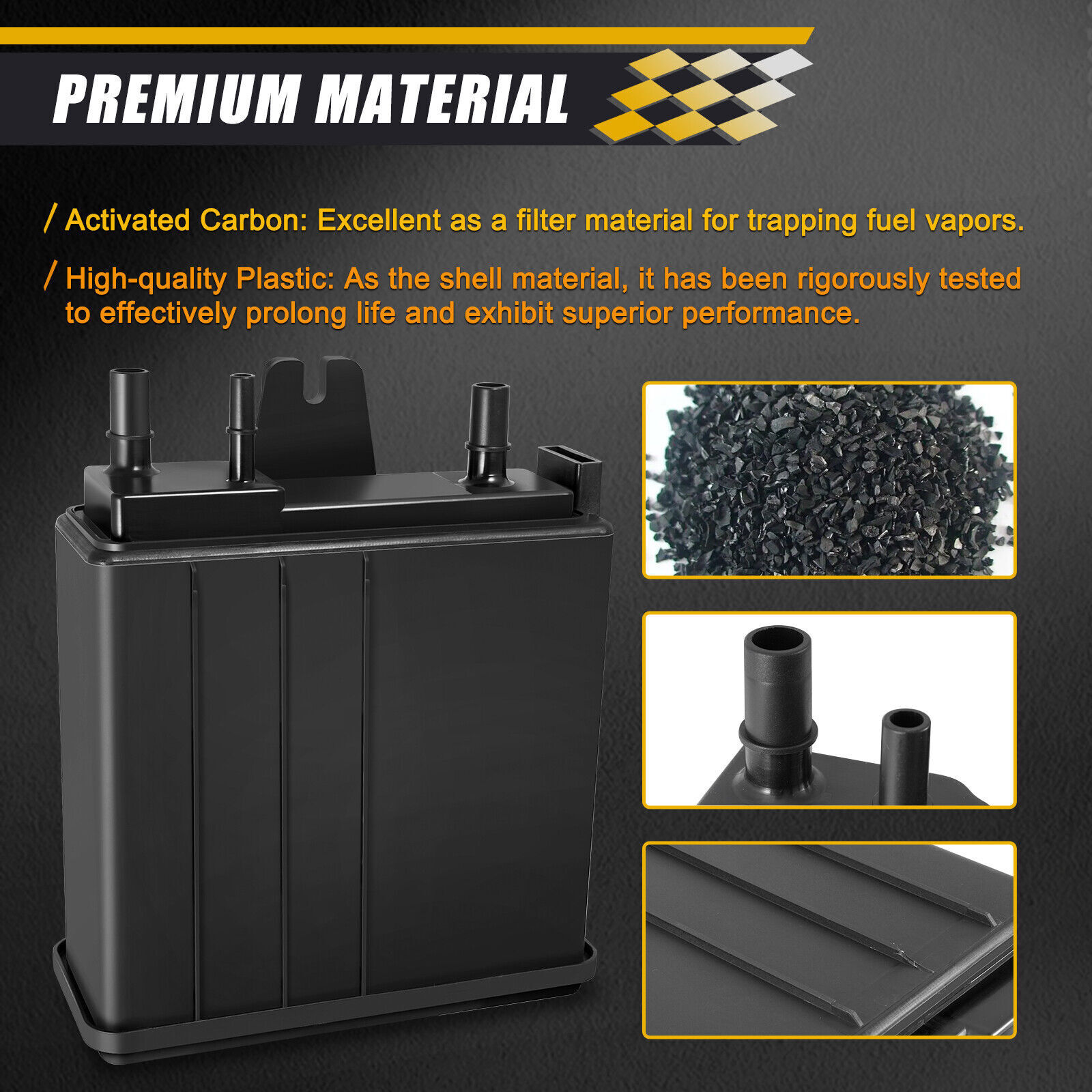 Evaporative Charcoal Canister For 2004-2016 Chevrolet Tahoe GMC Yukon 911-149