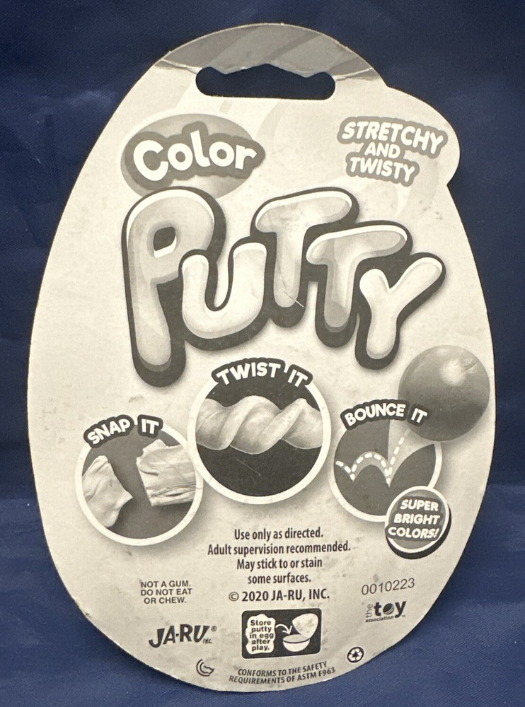Dudley's Coloring Cups Easter Egg Decorating + Color Putty & Mini Playing Cards