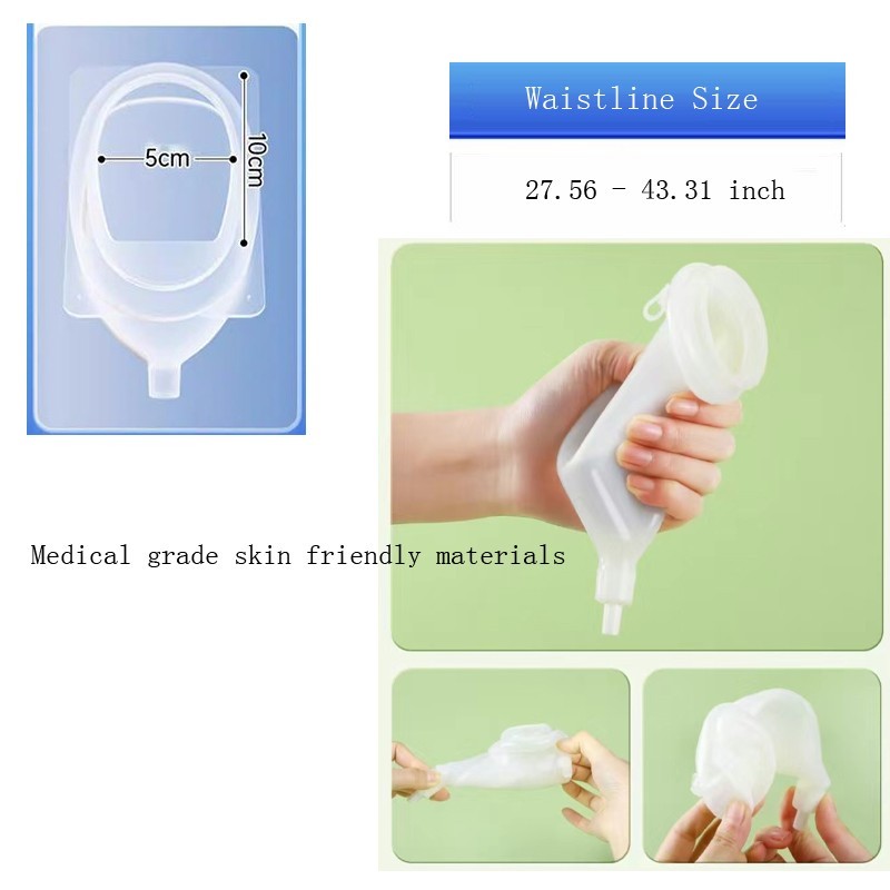 Protable female Urine collection system without battery