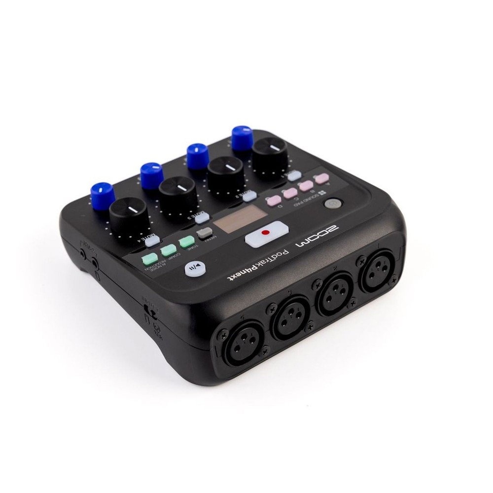 Zoom PodTrak P4next Portable Multitrack Recorder + BTA-2 Bluetooth Adapter