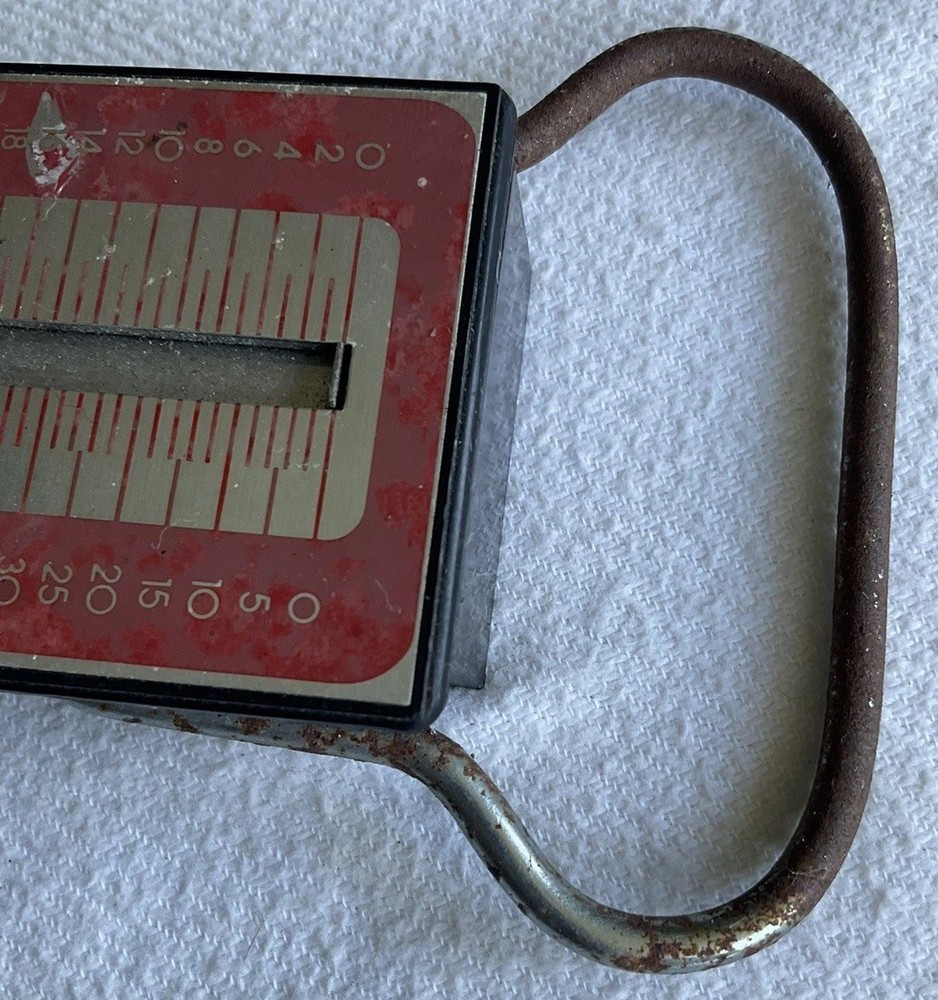 Vintage Waymaster pocket scale (0-50lb)