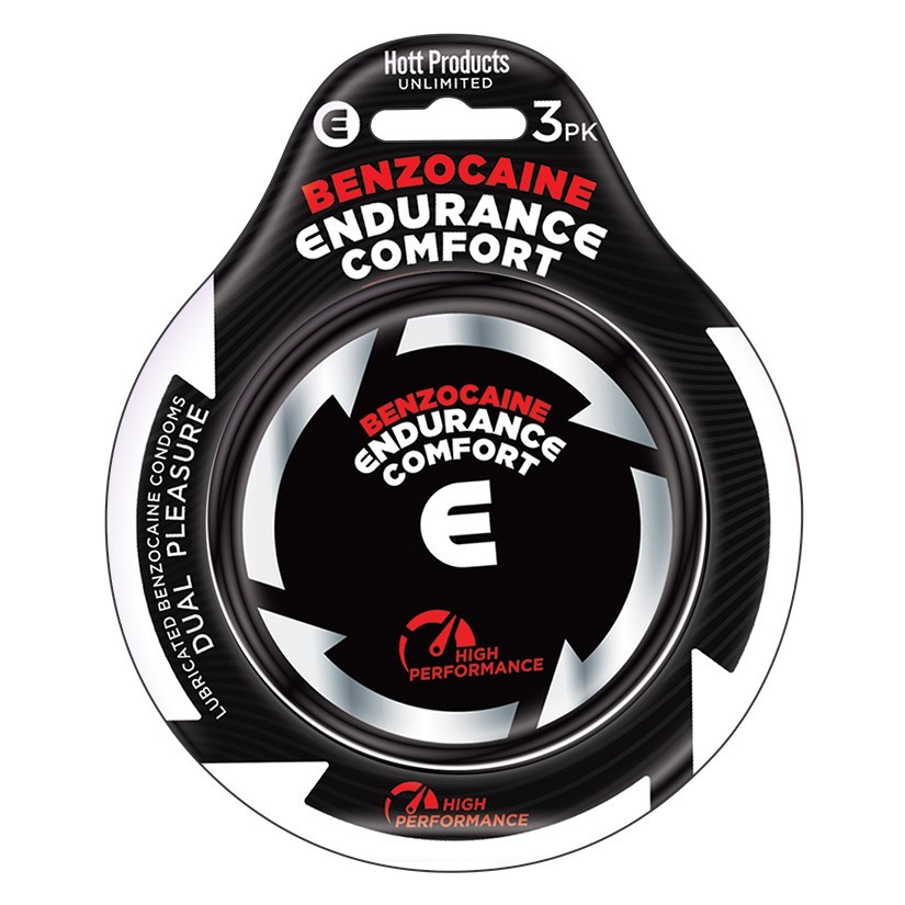 Endurance Comfort Condoms - 3 Pack Bundle Bulk (9 Count)