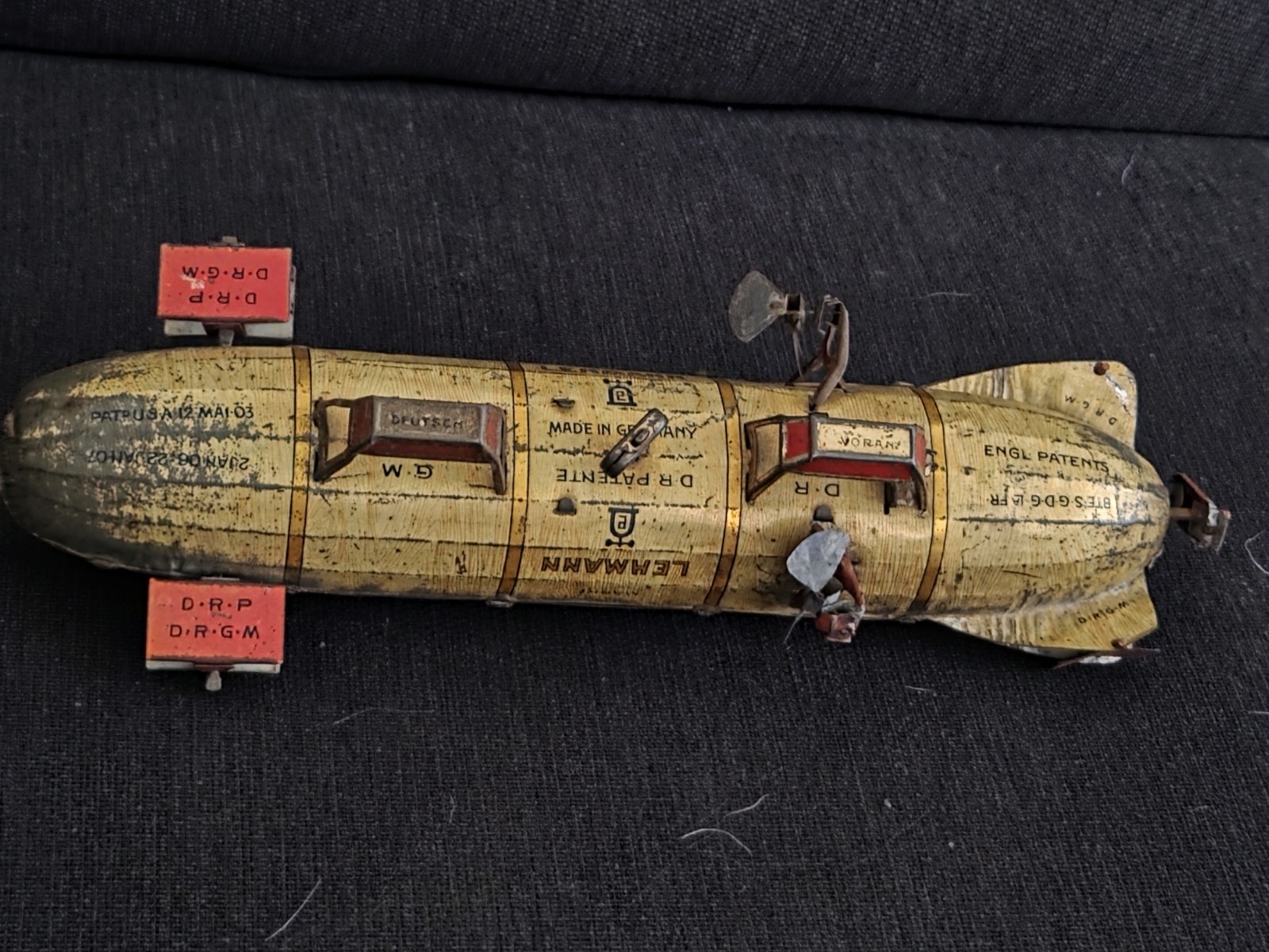 1920’s Lehmann EPL II 652 Zeppelin Airship