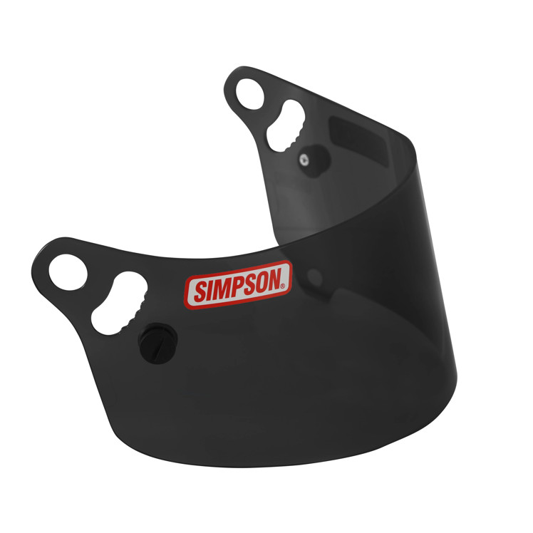 Simpson Racing Helmet Replacement Shield Viper Dark Smoke #VPR01